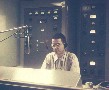 John Porterfield in WMTE Control Room 1951